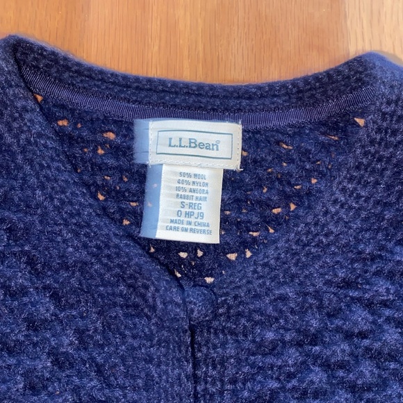 L.L.Bean Wool Cardigan - Picture 2 of 5
